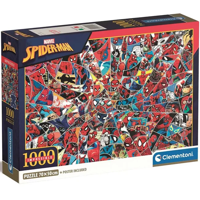 Pókember 1000 db-os lehetetlen puzzle 70×50 cm – Clementoni