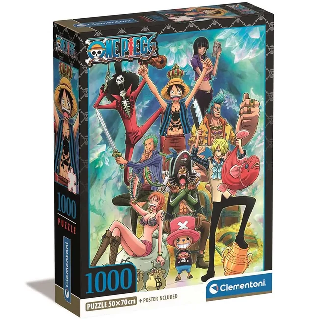 One Piece 1000 db-os compact puzzle 50×70 cm – Clementoni