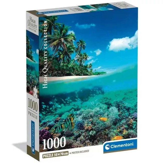 Nyaralás a szigeten 1000 db-os HQC puzzle poszterrel – Clementoni