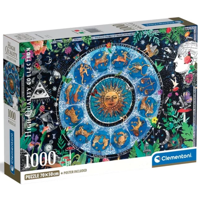 Asztrológiai táblázat HQC 1000 db-os puzzle – Clementoni