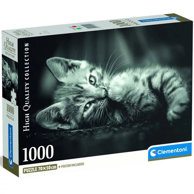 Kitty cica HQC 1000 darabos puzzle – Clementoni