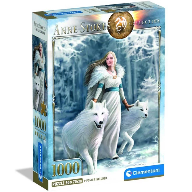 Anne Stokes – Tél őrzői 1000 darabos puzzle – Clementoni