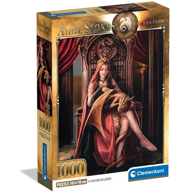 Anna Stokes – Barátok mindörökké 1000 db-os puzzle poszterrel – Clementoni