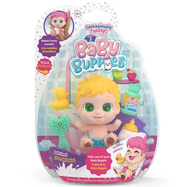 Baby Buppies fürdés baba játékszett