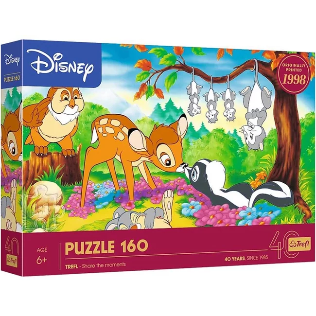 40 Éves Jubileum – Bambi 160 db-os puzzle – Trefl