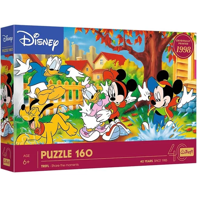 40 Éves Jubileum – Mickey egér 160 db-os puzzle – Trefl