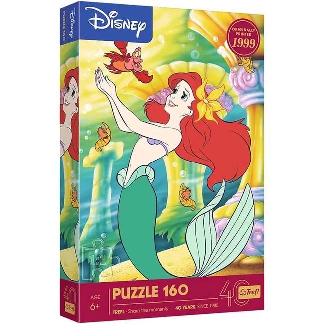 40 Éves Jubileum – A kis hableány 160 db-os puzzle – Trefl
