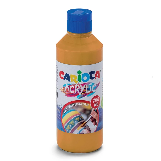 Acrylic 250ml-s akril festék arany színben – Carioca