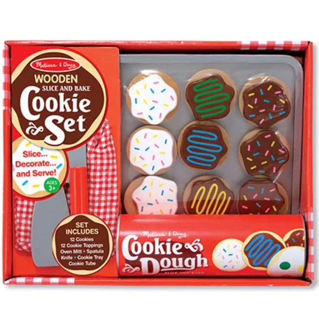 Sütés-főzés sütemények fa játék szett – Melissa & Doug