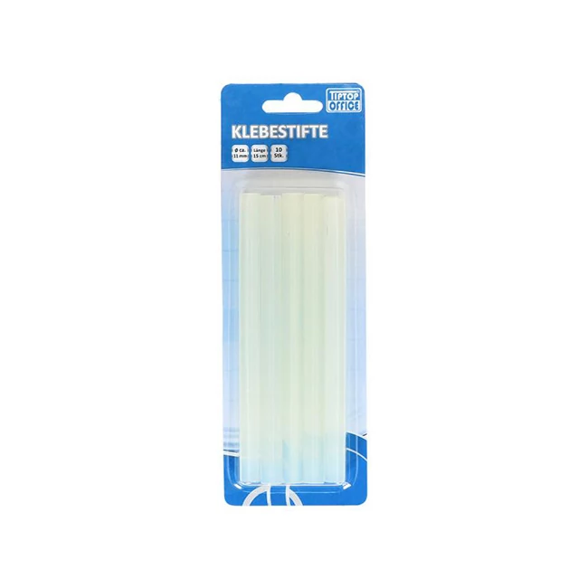 Spirit: Ragasztópisztoly utántöltő rúd áttetsző 15 cm 10 db-os csomag