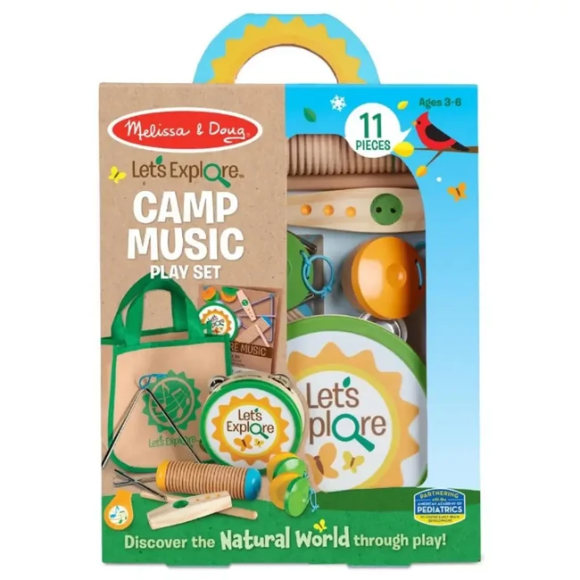 Hangszerek: Kempingező hangszerkészlet – Melissa & Doug