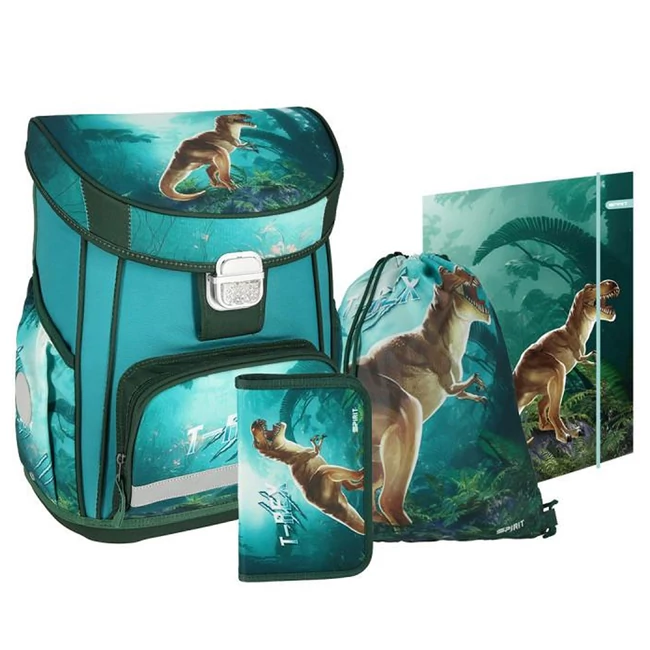 Spirit: T-rex 4 db-os iskolatáska szett 38×28×17 cm