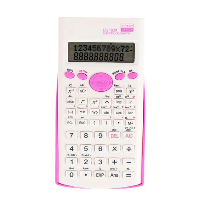 Spirit: DG-1020 számológép pink színben