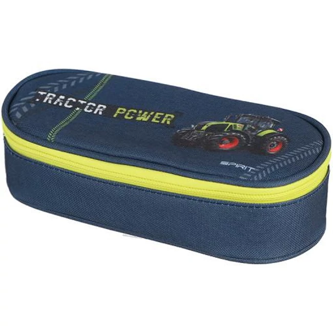 Spirit: Traktor mintás ovális tolltartó 20×10×6 cm