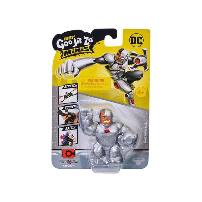 Heroes of Goo Jit Zu Minis: DC Comics Cyborg figura