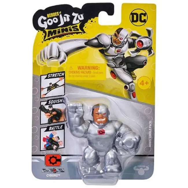 Heroes of Goo Jit Zu Minis: DC Comics Cyborg figura