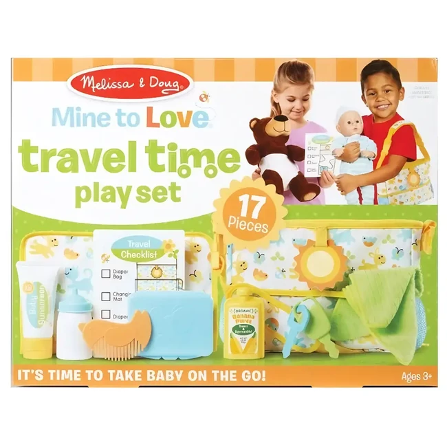 Babák és babaházak – Babával utazunk játék szett – Melissa & Doug