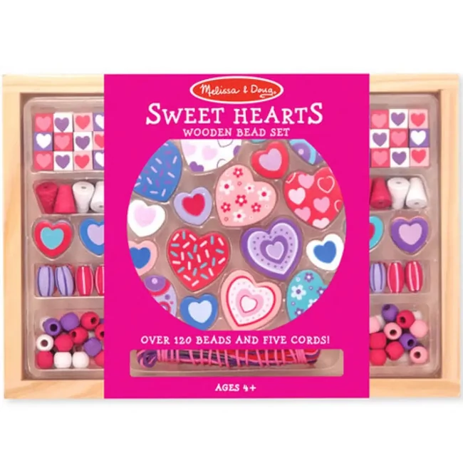 Szívecskés fa gyöngyszett 120 elemmel – Melissa & Doug