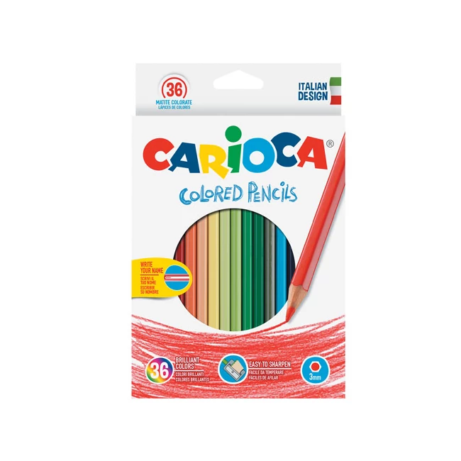 Színes ceruza szett 36 db – Carioca