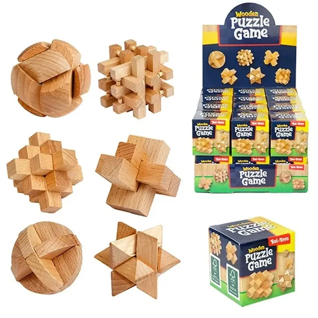 Brain Quest fa ördöglakat többféle változatban 1 db