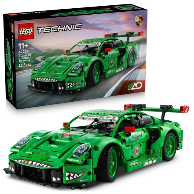 LEGO® Technic: Porsche 911 GT3 R REXY AO Racing autó (42224)