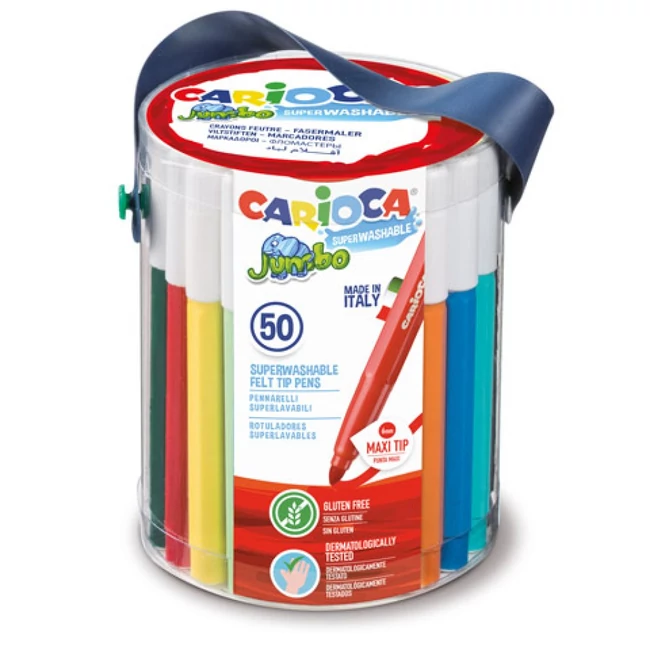 Jumbo filctollszett 50 db – Carioca