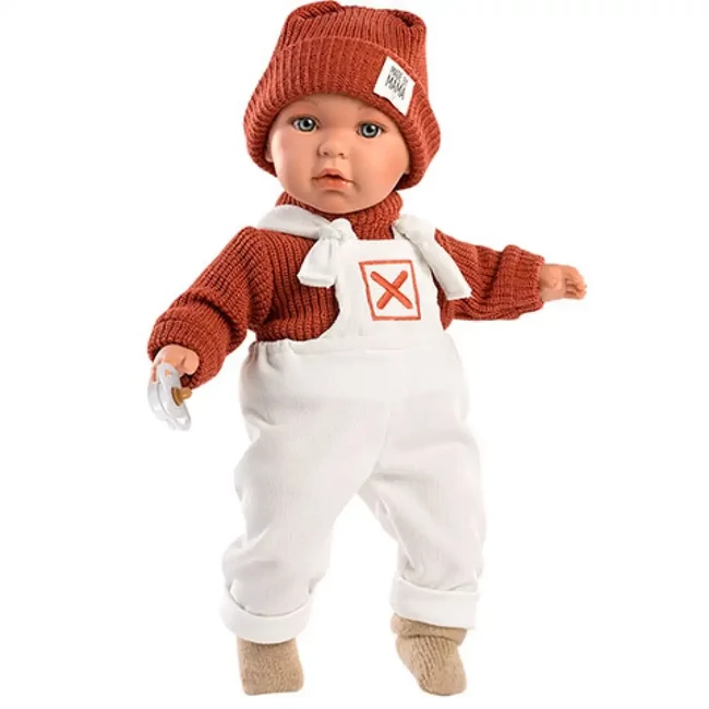 Llorens: Enzo 42 cm-es síró baba sapiban cumival
