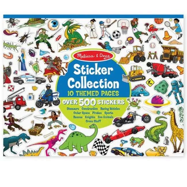 Matricagyűjtemény 500 db matricával – Melissa & Doug