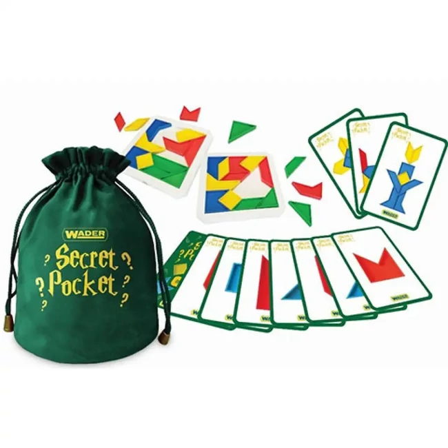 Play & Fun: Secret Pocket – Titkos zseb tangram társasjáték