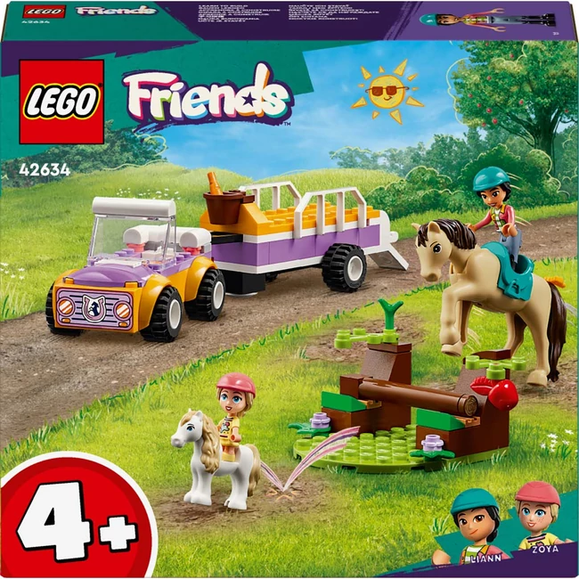 LEGO® Friends: Ló- és póniszállító utánfutó (42634)