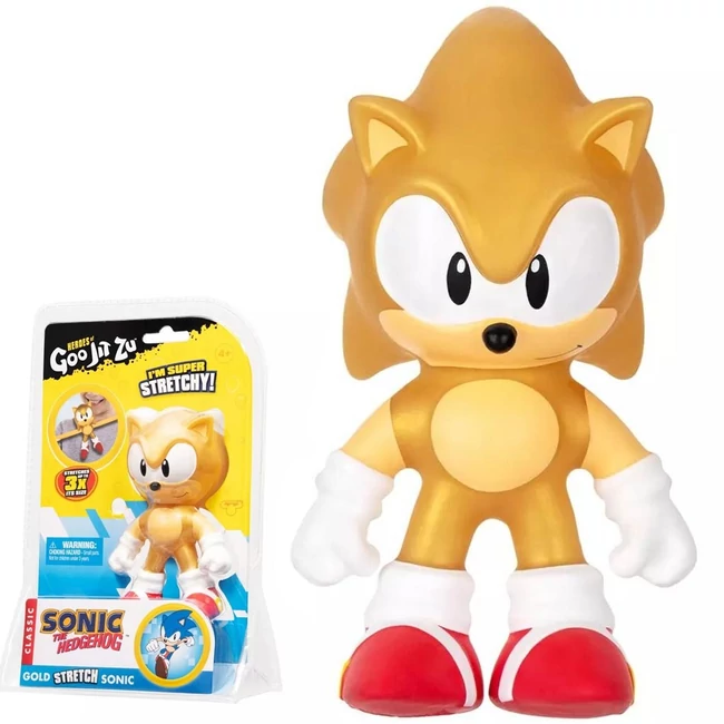 Goo Jit Zu: Arany Sonic nyújtható akciófigura