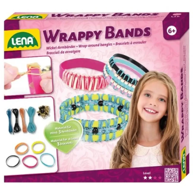 LENA: Színpompás karkötőkészítő kreatív szett