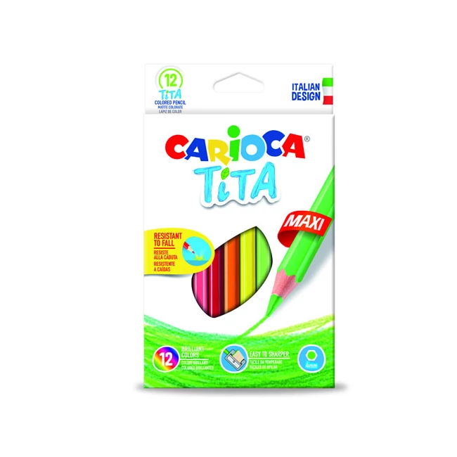 Carioca: Tita maxi színes ceruza 12 db-os