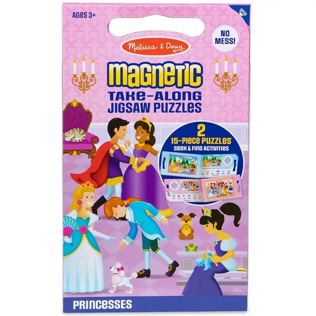 Hercegnők mágneses puzzle szett – Melissa & Doug