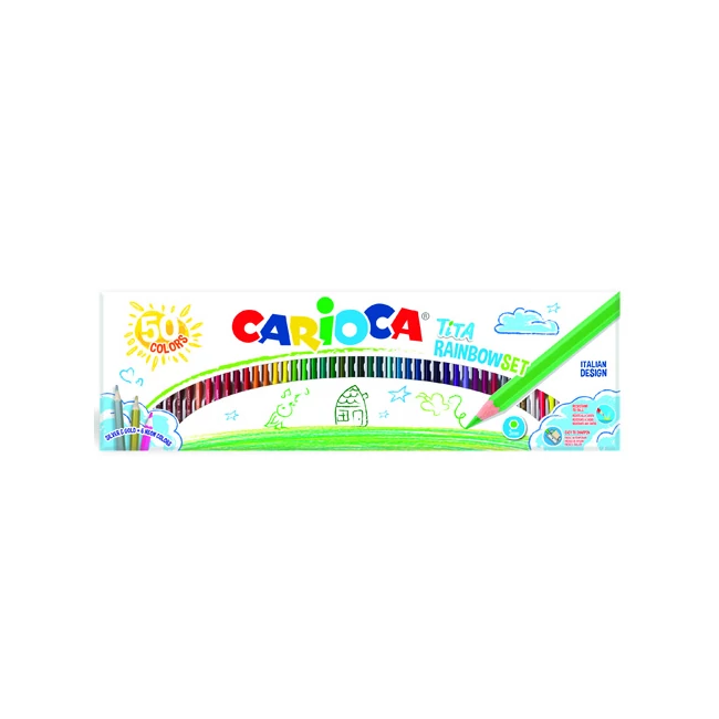 Carioca Tita 50 db-os színes ceruza készlet