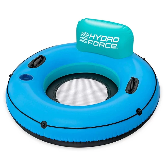 Bestway: Hydro Force® White Cap Rider™ úszógumi háttámlával 106×45 cm