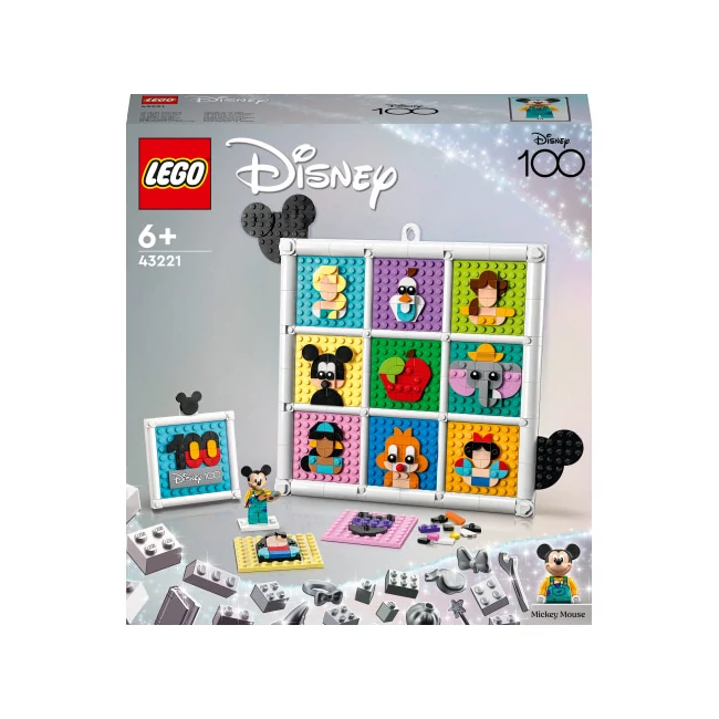LEGO® Disney: A Disney animációs ikonjainak 100 éve (43221)