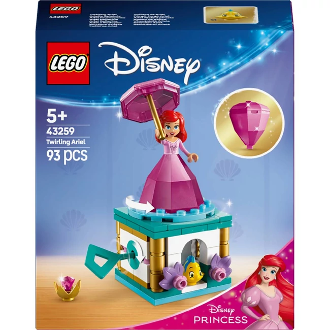LEGO® Disney: Pörgő-forgó Ariel (43259)