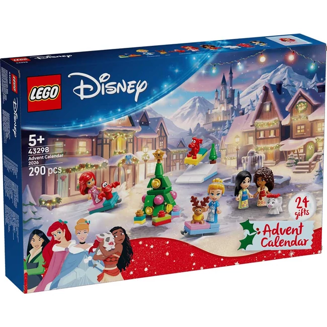 LEGO® Disney Hercegnők: Adventi naptár 2026 (43298)