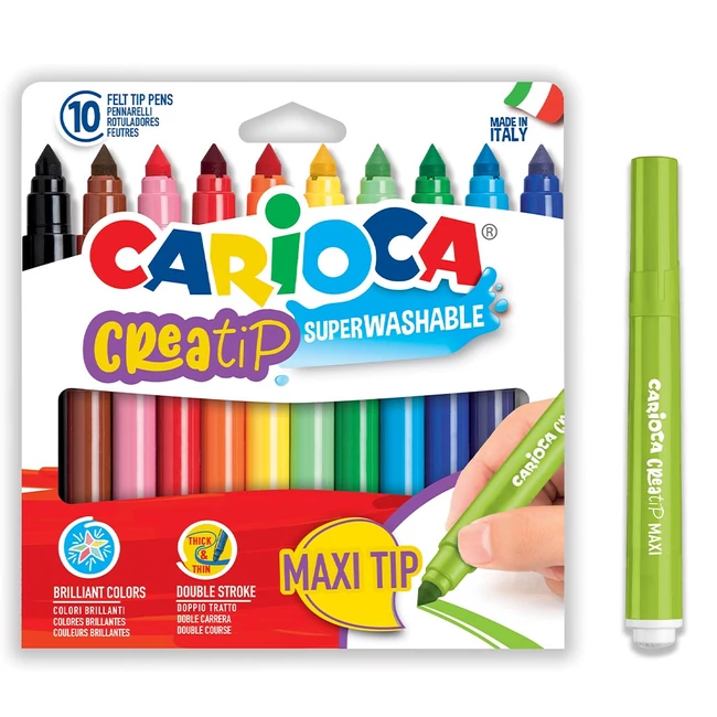 Creatip 10 db-os maxi filctoll szett – Carioca