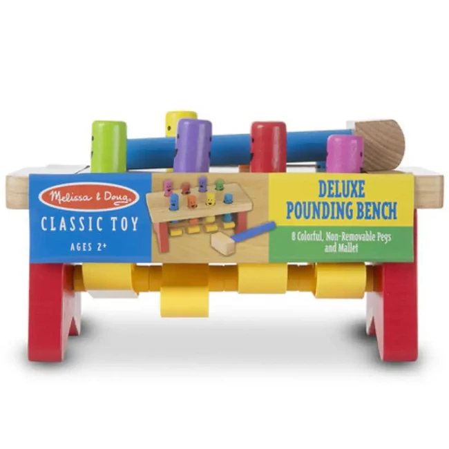 Kalapálós asztal fa készségfejlesztő – Melissa & Doug