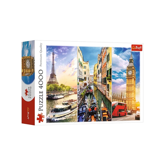 Európai körút 4000 db-os puzzle – Trefl