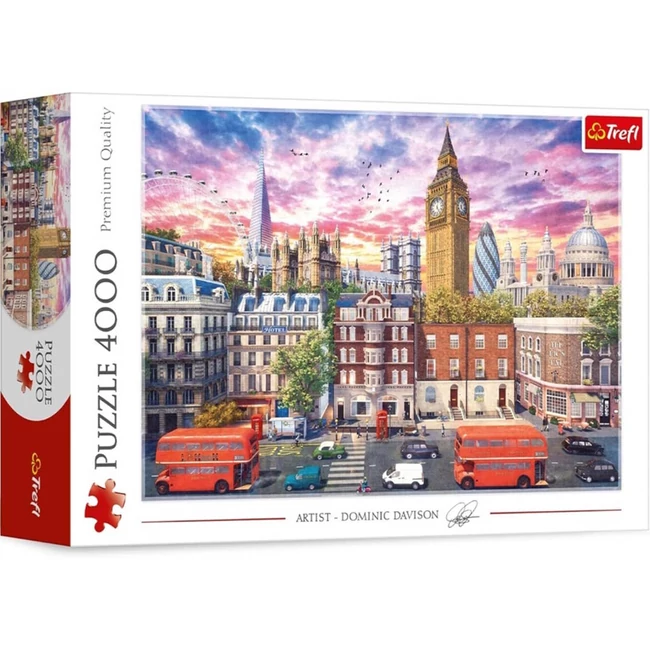 Séta Londonban 4000 db-os puzzle – Trefl