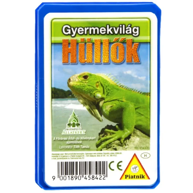 Hüllők kártyacsomag (Budapesti állatkert) - Piatnik