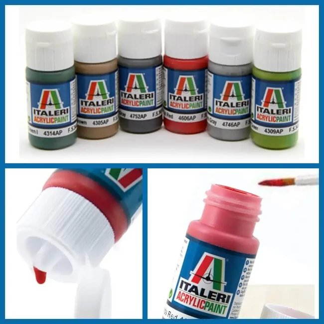 Italeri Gloss Yellow (4642AP) – Fényes sárga makett festék 20ml