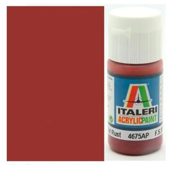 Italeri Flat Rust (4675AP) – Matt rozsdabarna makett festék 20ml