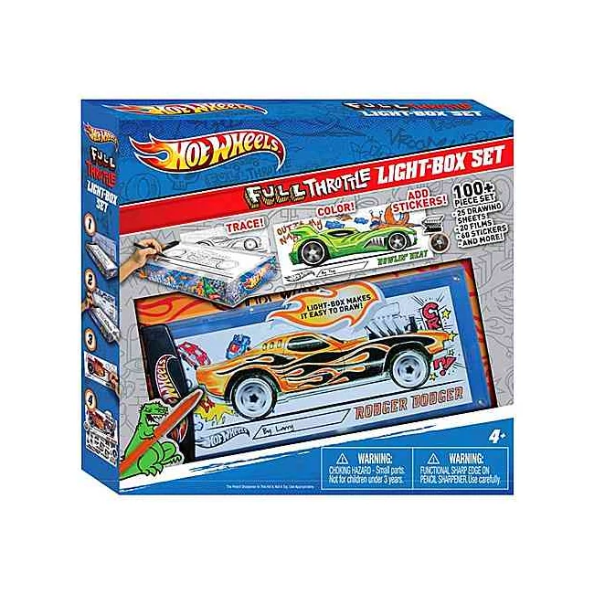 Hot Wheels Teljes gázzal! Világító tervezőasztal – Fashion Angels
