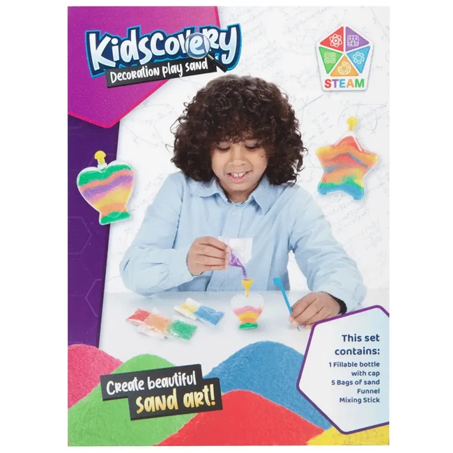 Kidscovery: Sand Art homok művészet kezdő szett