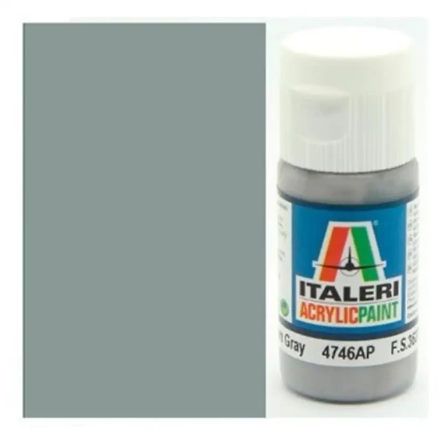 Italeri Flat Medium Grey (4746AP) – Matt középszürke makett festék 20ml