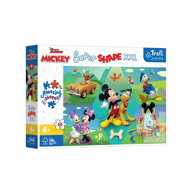 Mickey egér és barátai 60 db-os XXL puzzle – Trefl